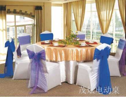 杭州酒店餐饮折叠餐桌餐椅图片