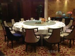 南京酒店电动餐桌椅图片