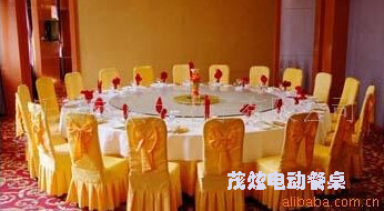 扬州饭店酒店圆桌电动餐桌转盘多少钱