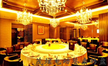湖南长沙酒店电动餐桌转盘哪里生产