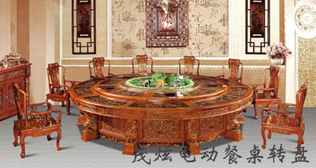 金华东阳市酒店大型电动餐桌转盘价格